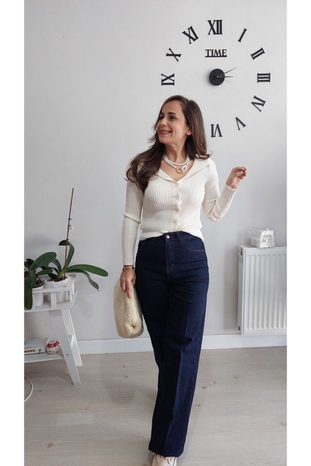 KOYU LACİVERT JEAN