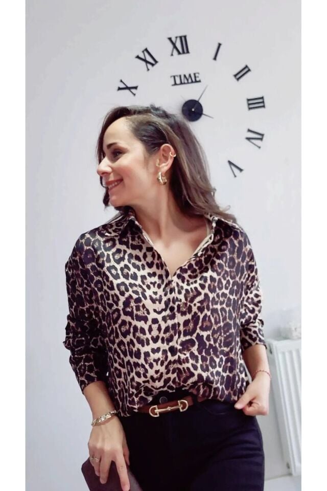 Leopar gömlek